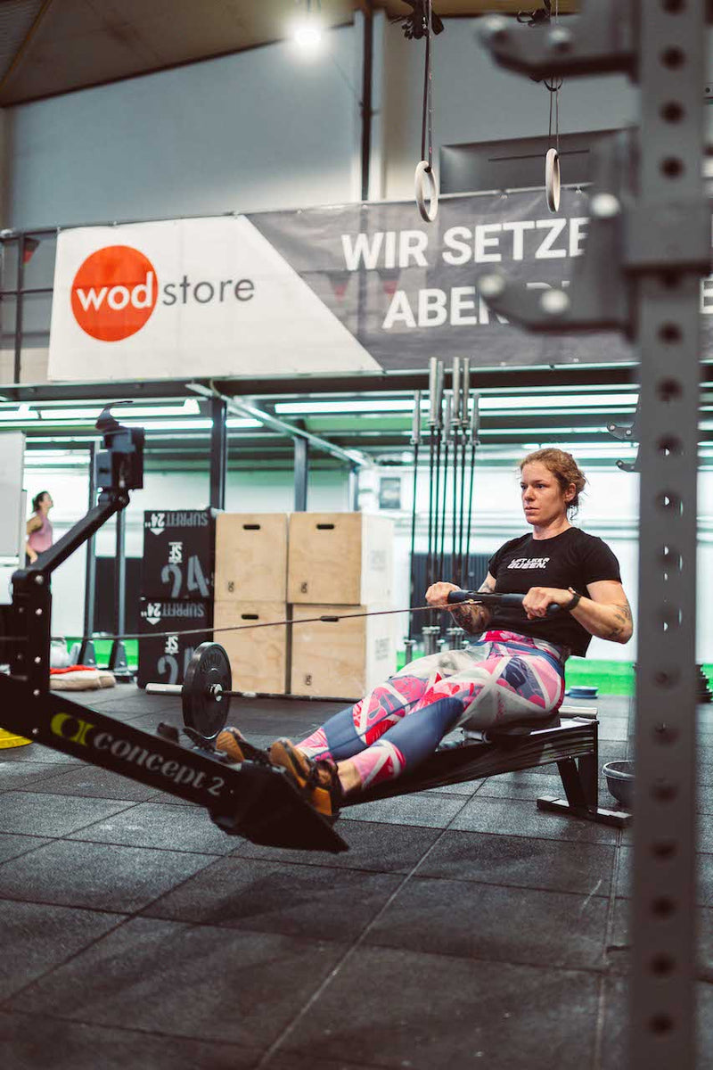 Anna Mühle: Learn to row bei Crossfit Go Ahead!