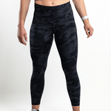 Lift Heavy High Waisted Training Leggings Black Camo Edition