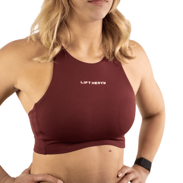 Lift Heavy High Neck Classic Bra - wodstore