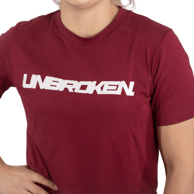 Lift Heavy Unbroken Rounded Cropped T-Shirt - wodstore